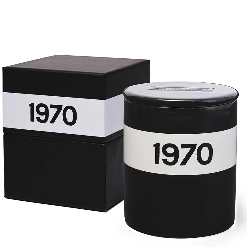 1970 Black Ceramic - Candle - Image 3