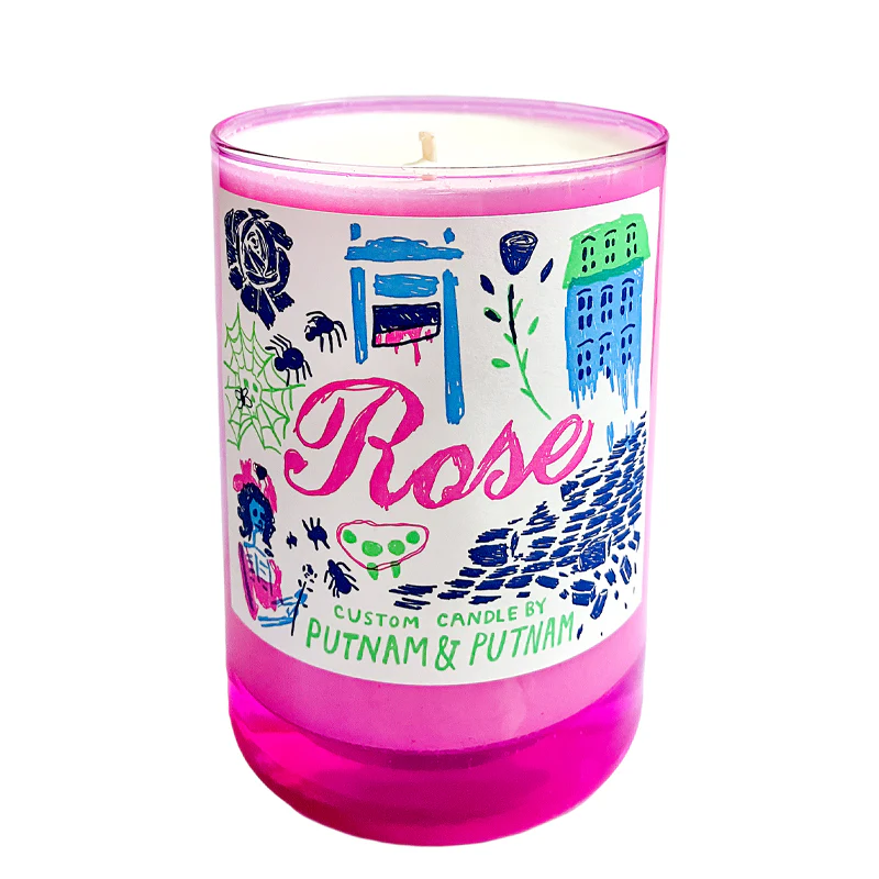Rose Candle